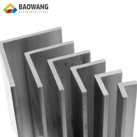 201 202 304 430 Duplex 2205 2507 Stainless Steel Hot Rolled Peeled Angle Steel 