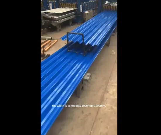 China Suppliers Dx51d SGCC CGCC Galvanized Zinc Coated Color Painted PPGI Gi PPGL Corrugated Carbon Steel Galvalume Roofing Sheet 